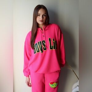 Boys Lie Spunk Thermal Crewneck + Sweatpants Matching set!